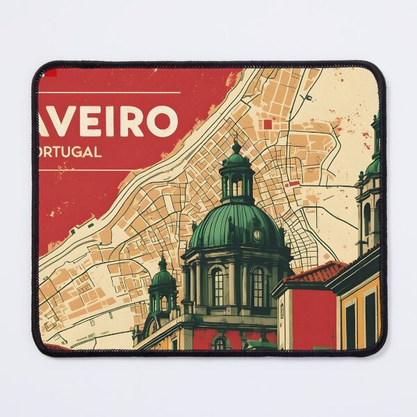 Item preview, Aveiro Portugal 1950s Vintage Travel Tourism designed and sold by TravelersGems.