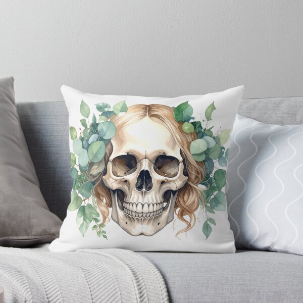 Item preview, SKULL WITH LAUREL WREATH designed and sold by cubiask.