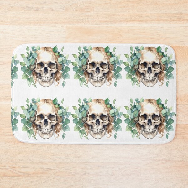 Item preview, SKULL WITH LAUREL WREATH designed and sold by cubiask.