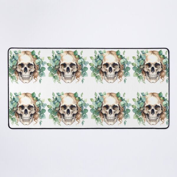 Item preview, SKULL WITH LAUREL WREATH designed and sold by cubiask.