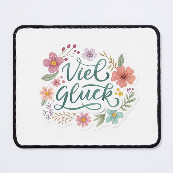 Item preview, Viel glück Good luck in German language . designed and sold by Lucky 777.