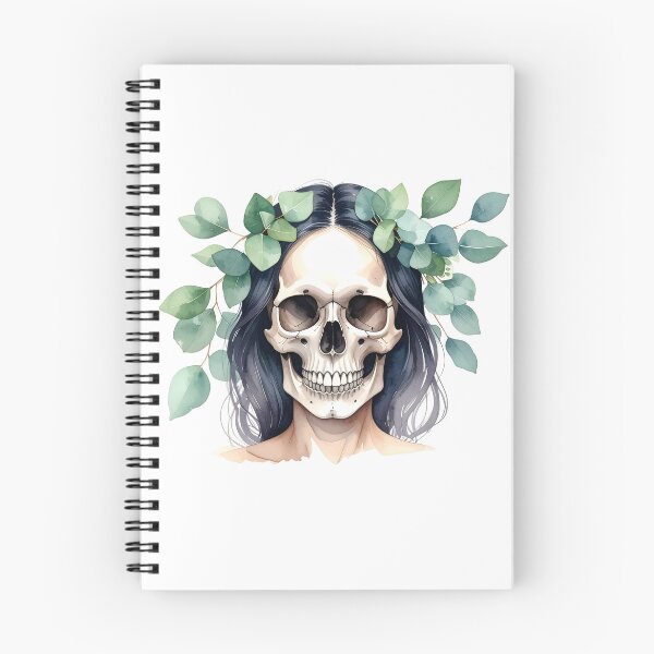 Item preview, SKULL WITH LAUREL WREATH designed and sold by cubiask.