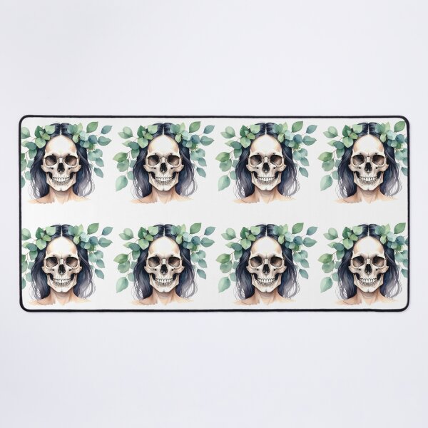 Item preview, SKULL WITH LAUREL WREATH designed and sold by cubiask.