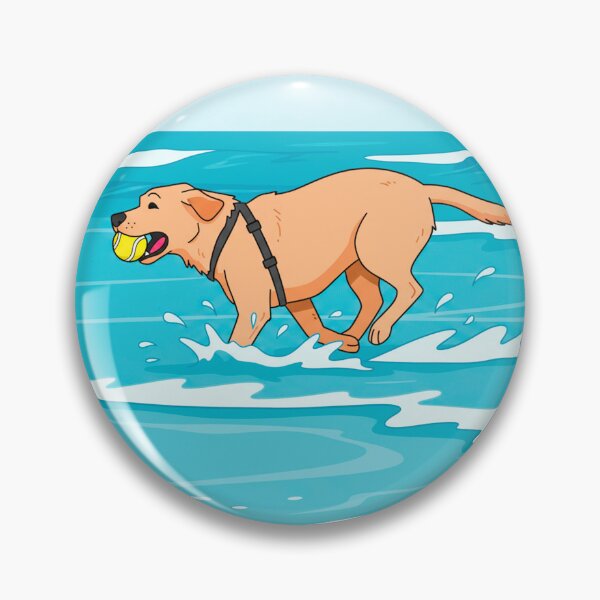Artikelvorschau, Ocean Fetch: Pure Freude in Bewegung Illustration entworfen und verkauft von David Patterson.