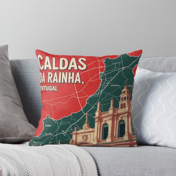 Item preview, Caldas Da Rainha Portugal 1950s Vintage Travel Tourism designed and sold by TravelersGems.
