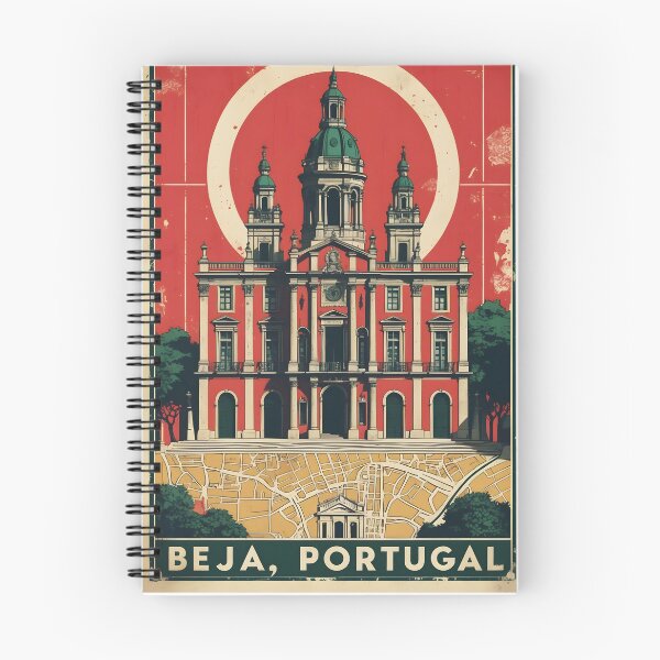 Item preview, Beja Portugal 1950s Vintage Travel Tourism designed and sold by TravelersGems.