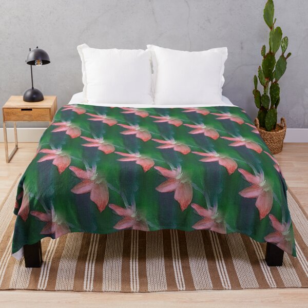 Item preview, Sun Orchid Painterly Pattern in Peach designed and sold by Artistestella.