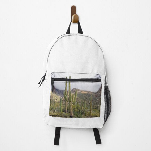 Item preview, Saguaro Cacti And Cloudy Moutains designed and sold by simonjayphotos.