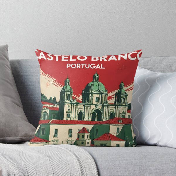 Item preview, Castelo Branco Portugal 1950s Vintage Travel Tourism designed and sold by TravelersGems.