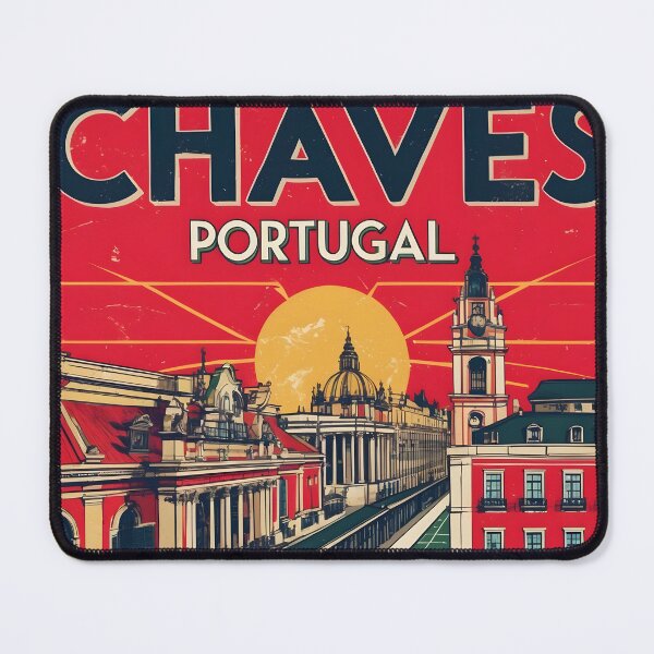 Item preview, Chaves Portugal 1950s Vintage Travel Tourism designed and sold by TravelersGems.