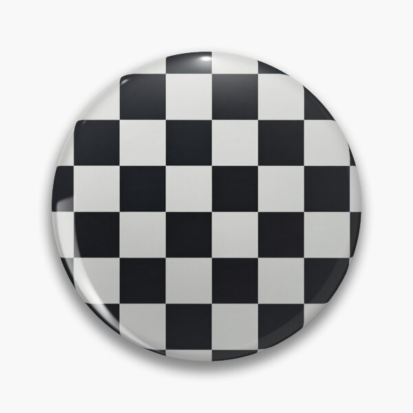 Item preview, Classic Black White Checkerboard Pattern Design designed and sold by Mindful Wall Art Studio.
