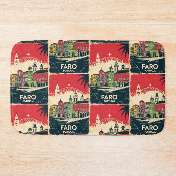 Item preview, Faro Portugal 1950s Vintage Travel Tourism designed and sold by TravelersGems.