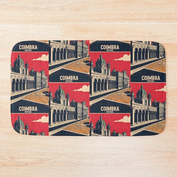 Item preview, Coimbra Portugal 1950s Vintage Travel Tourism 2 designed and sold by TravelersGems.