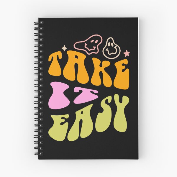 Item preview, "Take It Easy" – Groovy Retro Ghosts Design designed and sold by Costa-Services.