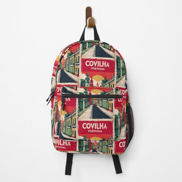 Item preview, Covilha Portugal 1950s Vintage Travel Tourism designed and sold by TravelersGems.