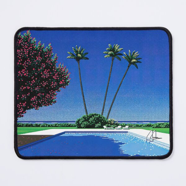 Item preview, Minimalist Pool Nights By Hiroshi Nagai designed and sold by Postarpindesign.