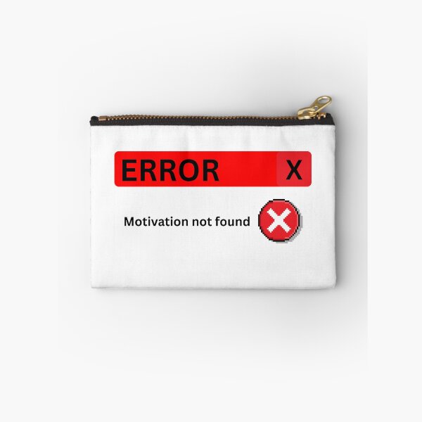 Item preview, ERROR Motivación no encontrada designed and sold by ConceptStudios.