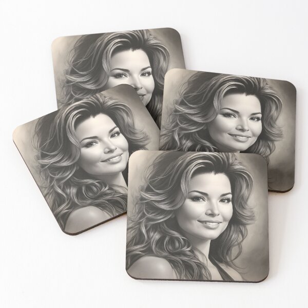 Item preview, Shania Twain designed and sold by WorldofCharcoal.