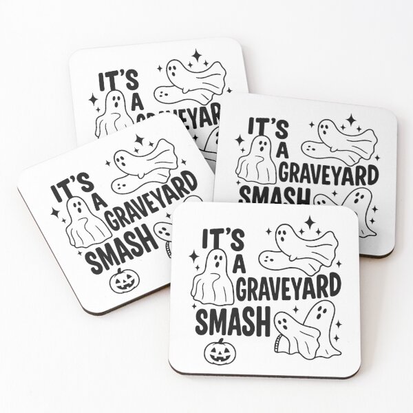 Item preview, Graveyard Smash Ghosts designed and sold by bytefulbloom.