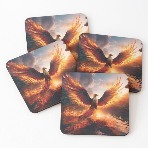 Item preview, Golden Phoenix of Renewal designed and sold by MDKey DESIGN.
