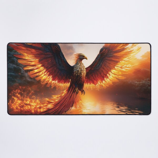Item preview, Golden Phoenix of Renewal designed and sold by MDKey DESIGN.