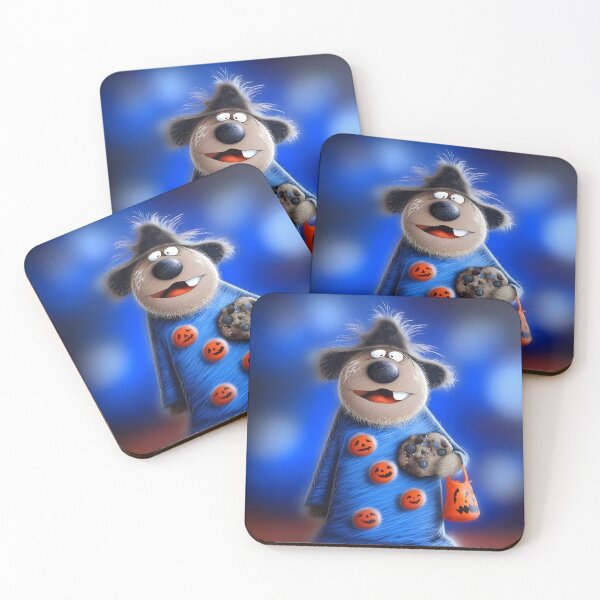 Item preview, One Paw on the Cookie – Funny Halloween Art designed and sold by WabiSabiSjak.
