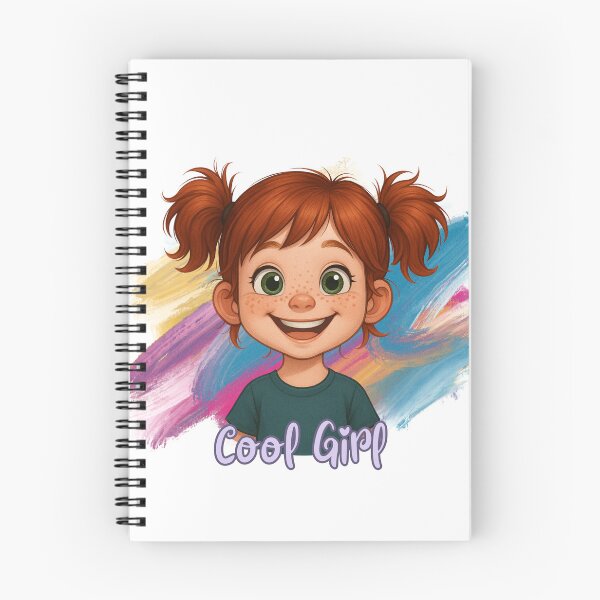Item preview, Cool Girl – Happy Kids Cartoon Design designed and sold by Ruhrpott-Design.