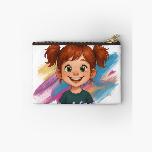 Item preview, Cool Girl – Happy Kids Cartoon Design designed and sold by Ruhrpott-Design.