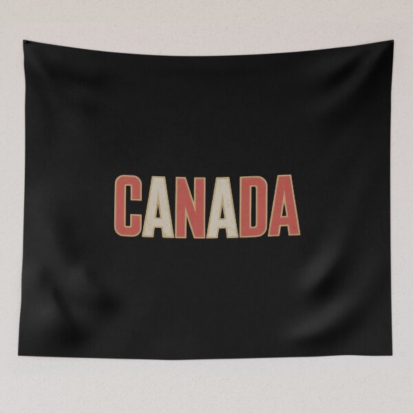 Item preview, Minimal Canada Patch Text Graphic designed and sold by Paper Drip.