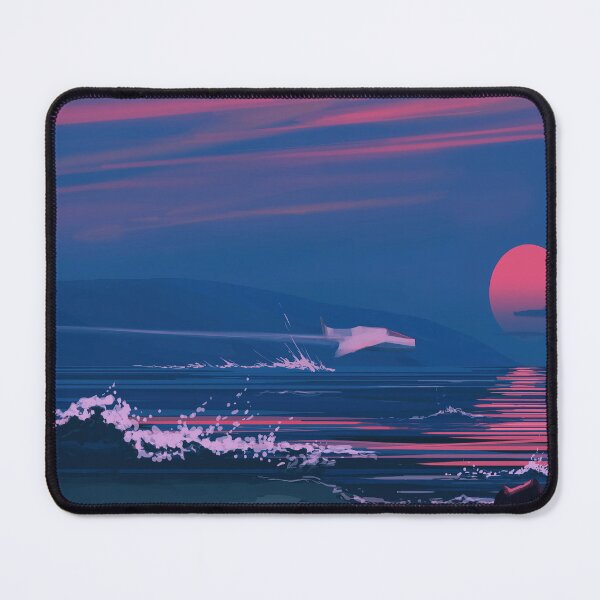Item preview, Sunset Pool Mirage By Hiroshi Nagai designed and sold by Postarpindesign.