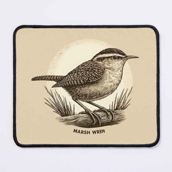 Item preview, Marsh Wren 9 designed and sold by theAVIARY7.