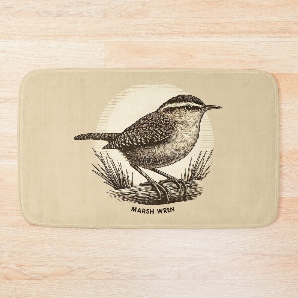 Item preview, Marsh Wren 9 designed and sold by theAVIARY7.