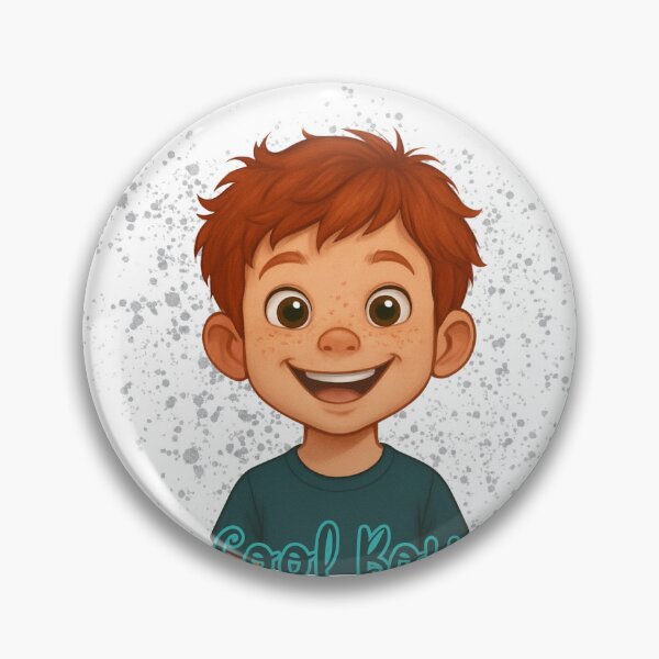 Item preview, Cool Boy – Happy Kids Cartoon Design designed and sold by Ruhrpott-Design.