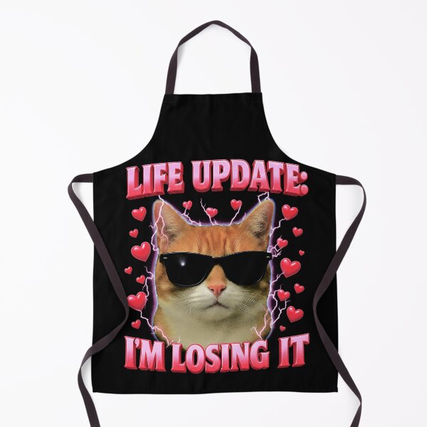 Item preview, Funny Cat Meme, Life Update I’m Losing It Aesthetic designed and sold by SassCity.