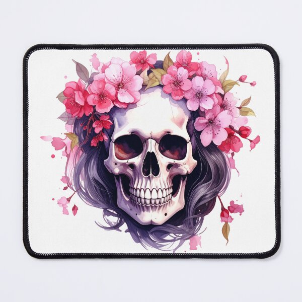 Item preview, SKULL WITH LAUREL WREATH designed and sold by cubiask.