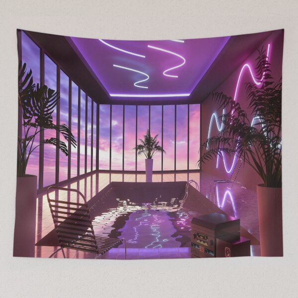 Item preview, Sunset Tropic Glow By Hiroshi Nagai designed and sold by Postarpindesign.