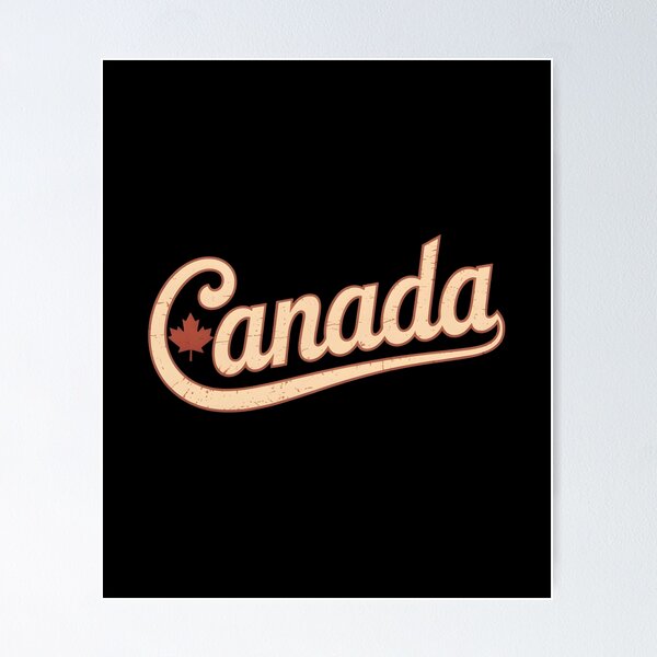 Item preview, Canada Retro Wordmark Vintage Design designed and sold by Paper Drip.