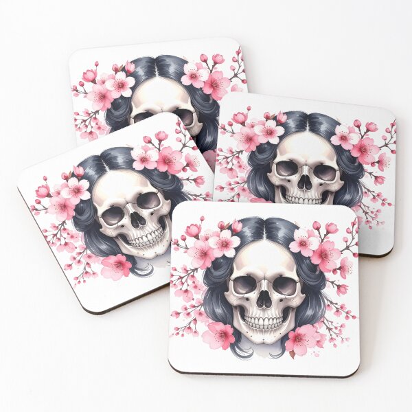 Item preview, SKULL WITH CHERRY CROWN designed and sold by cubiask.