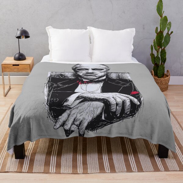 Item preview, The Power of Respect | Classic Mafia Boss Illustration designed and sold by Artistic canvas store.