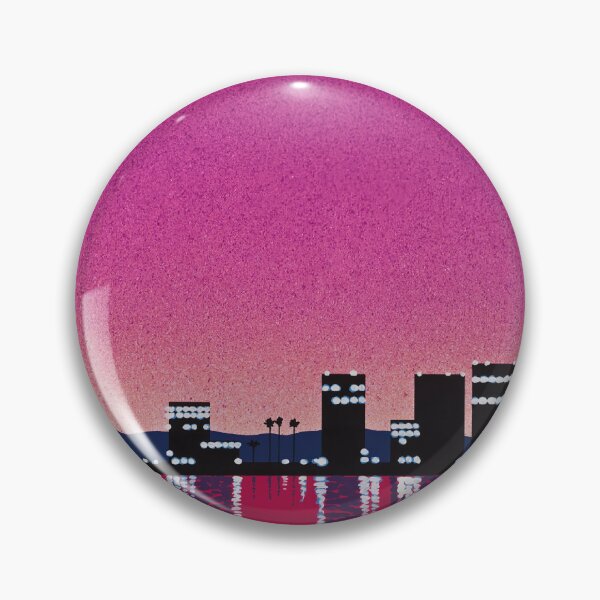 Item preview, Ocean Neon Skyline By Hiroshi Nagai designed and sold by Postarpindesign.