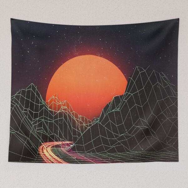 Item preview, Tropical Dreamwave Glow By Hiroshi Nagai designed and sold by Postarpindesign.