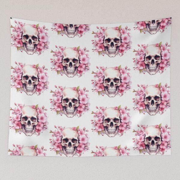 Item preview, SKULL WITH CHERRY CROWN designed and sold by cubiask.