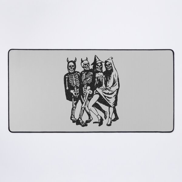 Item preview, Vintage Tattoo Skeletons | Retro Halloween Dance Party Crew designed and sold by Mystikos Art.
