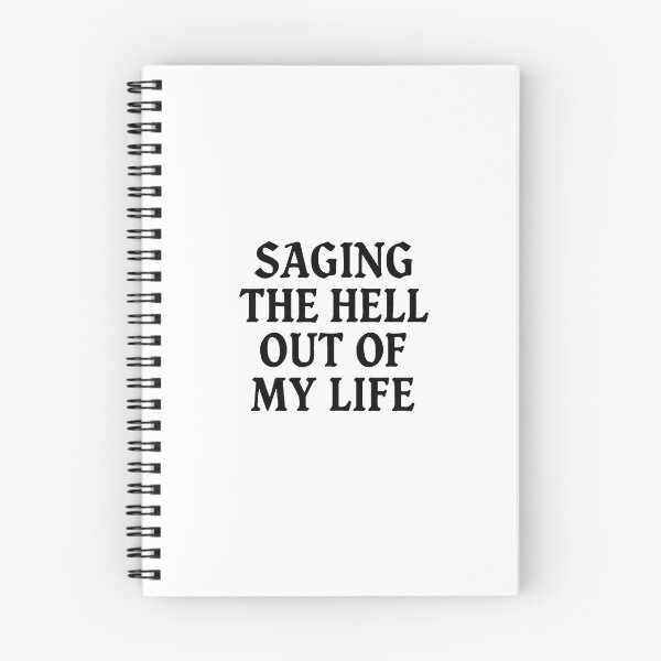 Item preview, Saging the hell out of my life designed and sold by Elizzobat.