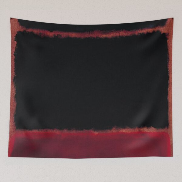 Item preview, Black In Deep Red - 1957 By Mark Rothko designed and sold by Postarpindesign.
