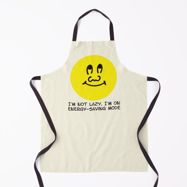 Item preview, I’m Not Lazy I’m on Energy Saving Mode Funny Face designed and sold by Victor Shadehorn.