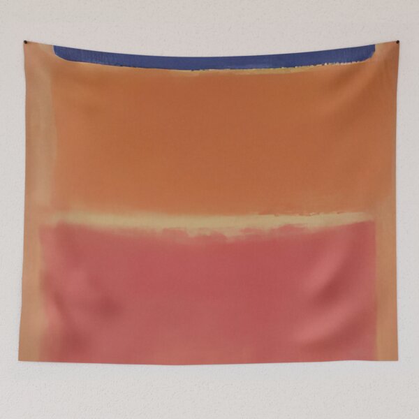 Item preview, Blue Over Red - 1953 By Mark Rothko designed and sold by Postarpindesign.
