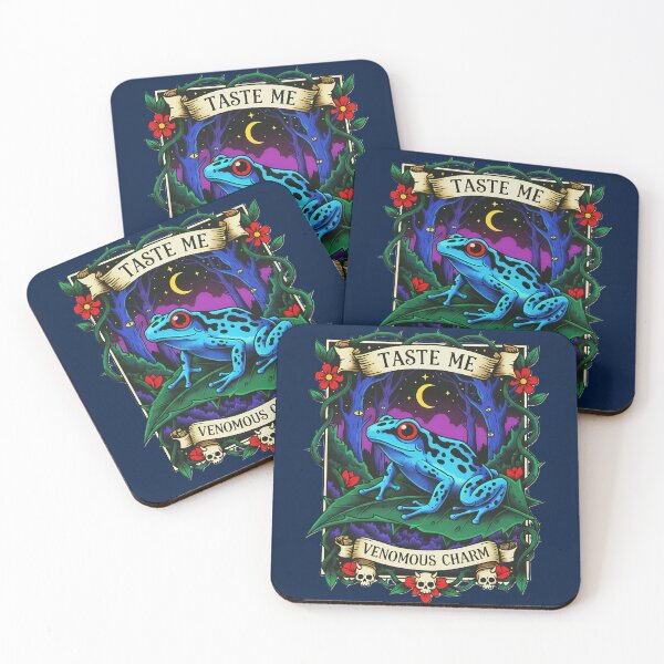 Item preview, Poison Dart Frog in the Gloom designed and sold by CoffinsArt.