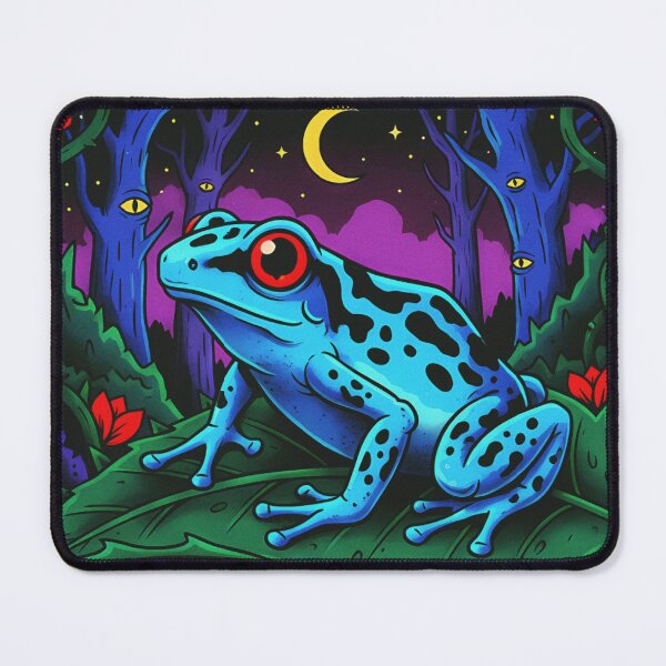 Item preview, Poison Dart Frog in the Gloom designed and sold by CoffinsArt.