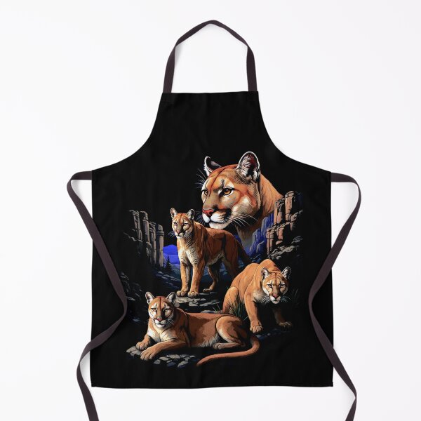 Item preview, Vintage Cougar Mountain Lion Nature Aesthetic Animal Lover designed and sold by SassCity.
